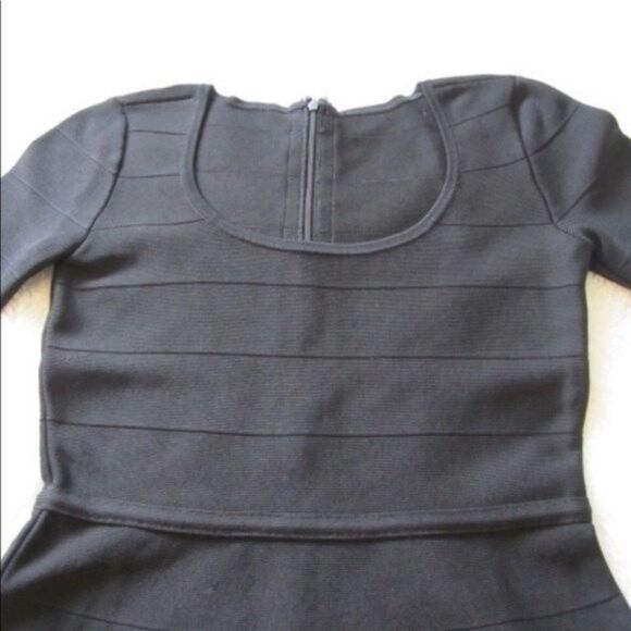 Bandage Knit Skater Dress from White House Black Market - Picture 7 of 13